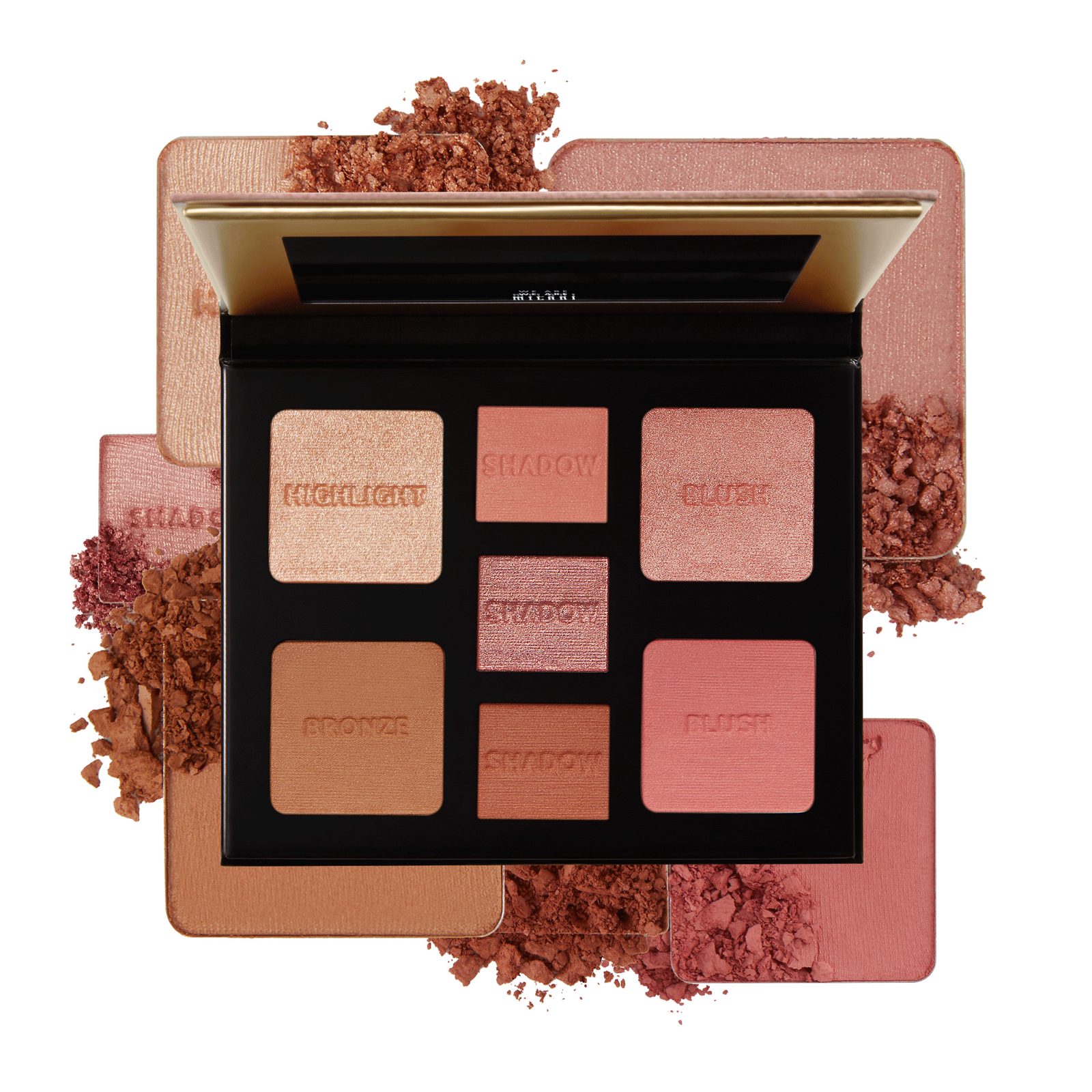 Milani All-Inclusive Eye, Cheek & Face Palette Light to Medium
