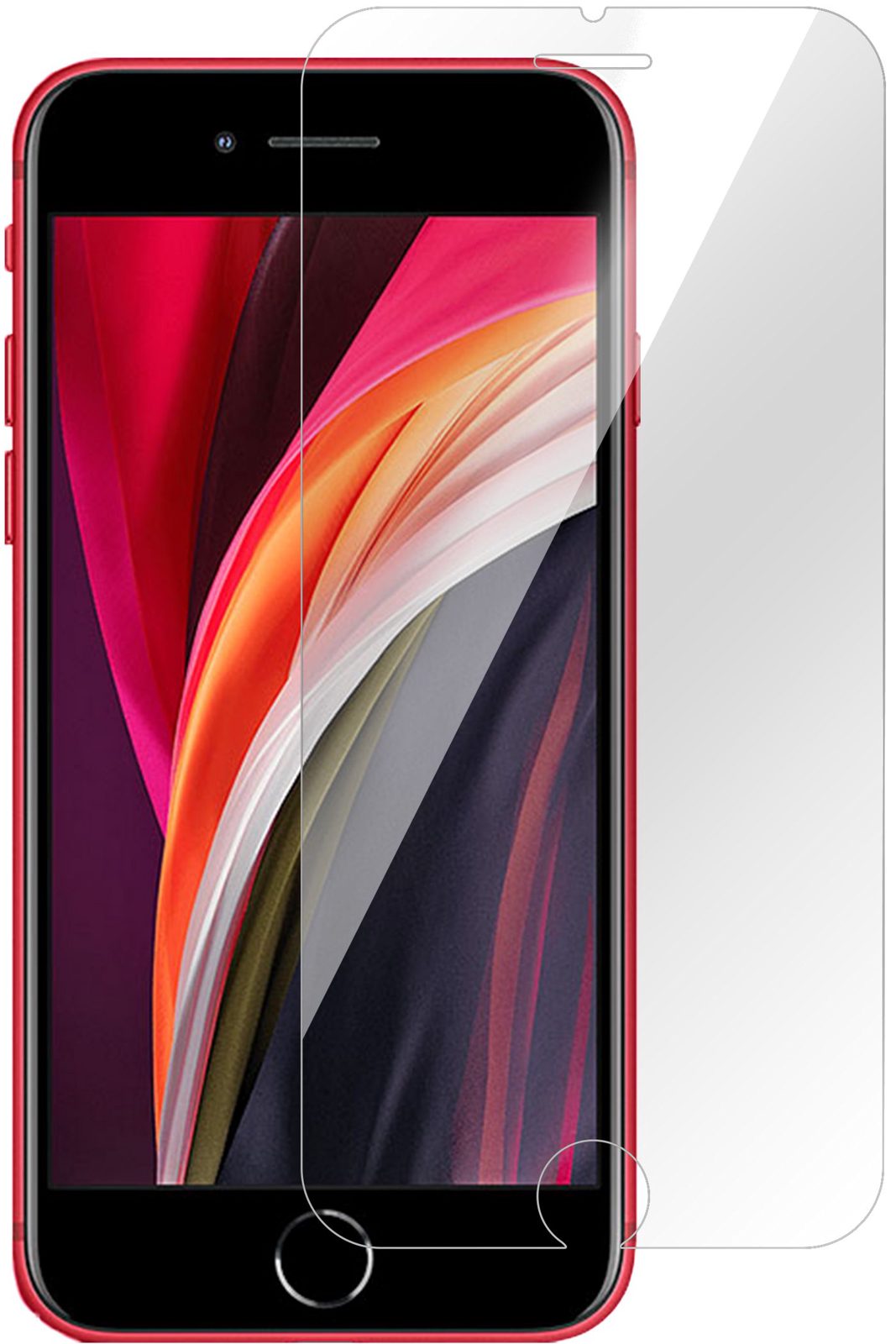Skärmskydd eSTUFF Titan Shield Clear Glass, iPhone 6/6S/7/8/SE (2020/2022), bild 4