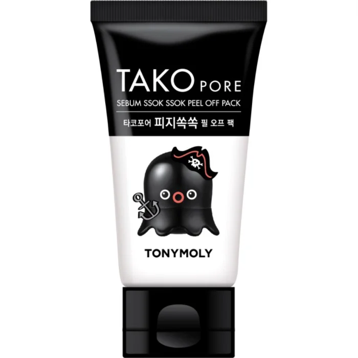 Tonymoly Tako Pore Sebum Black Peel Off Pack 60 ml, bild 2