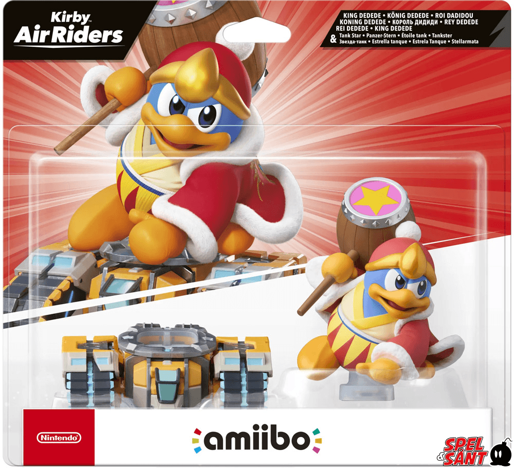 Nintendo amiibo Kirby Air Riders (King Dedede & Tank Star)