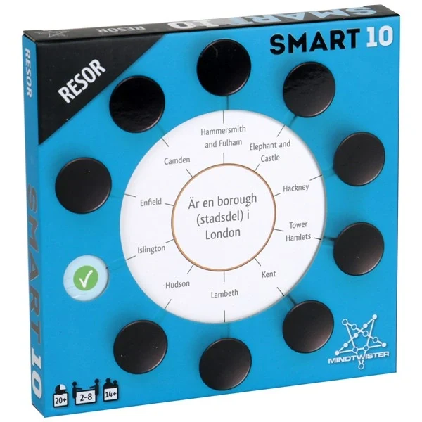 Smart10 Frågekort Expansion - Resor