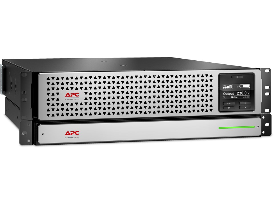APC Smart-UPS SRT Li-Ion 1000VA/900W RM LCD, rackmonterbar 3U, bild 3