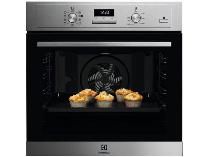 Electrolux EOD3H70X, Medium, Elektrisk ugn, 2790 W, 72 l, Inbyggd, Rostfritt stål