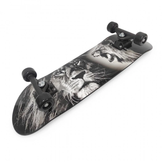 Skateboard Svart Lejon 70 cm