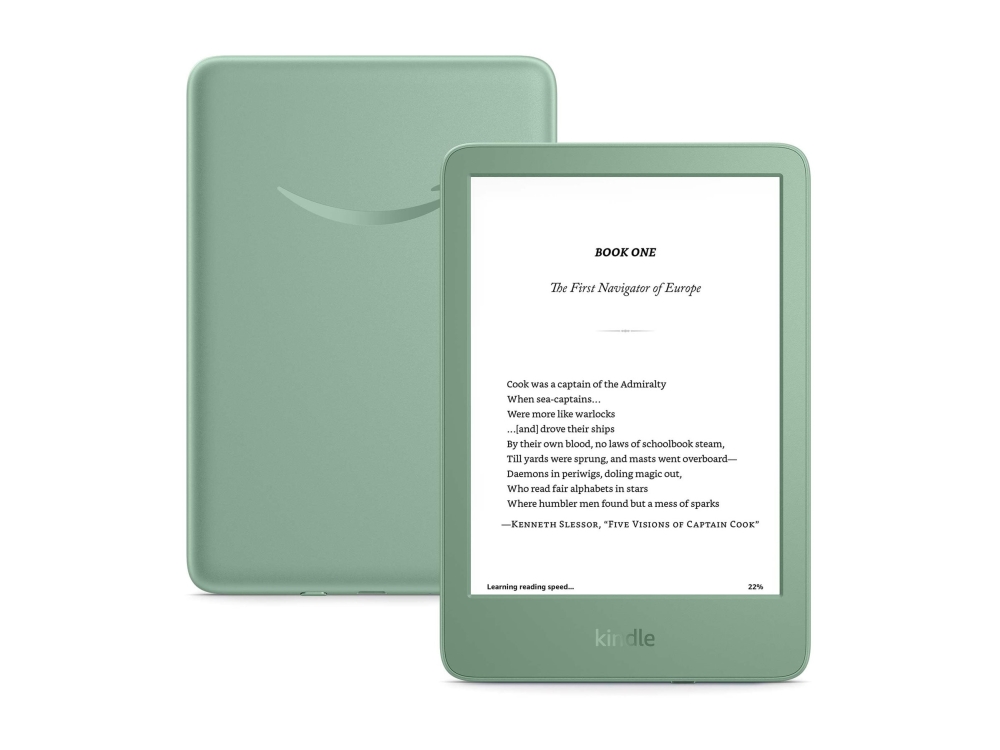Amazon Kindle 11th Gen läsplatta 6 16 GB, matchagrön