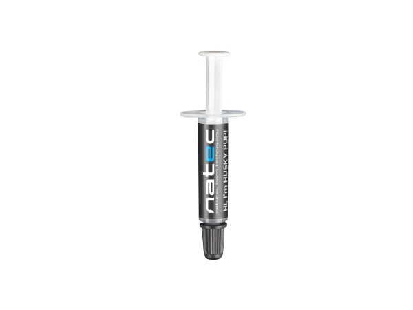 NATEC Husky Pup, 4,63 W/m-K, Grå, -30 - 280 ° C, 0,2 ml, 0,5 g, 1 styck