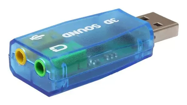 Gembird Ljudkort/Audioadapter " Virtus" SC-USB-02 USB Gembird