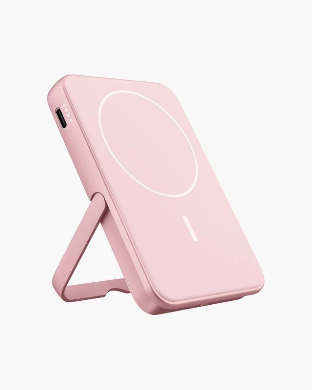 Fresh ''n Rebel 228297, 5000 mAh, Litium Polymer (LiPo), Trådlös laddning, 3,85 V, Rosa