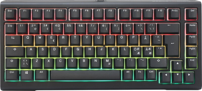 Ducky Tinker75 Prebuilt - Black - MX Cherry Blue, bild 2