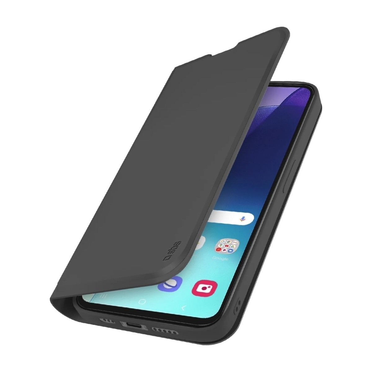 SBS Xiaomi Redmi 14C plånboksskal, svart