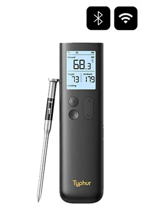 Typhur Sync Gold Lite matlagningstermometer WT10 (svart/guld)