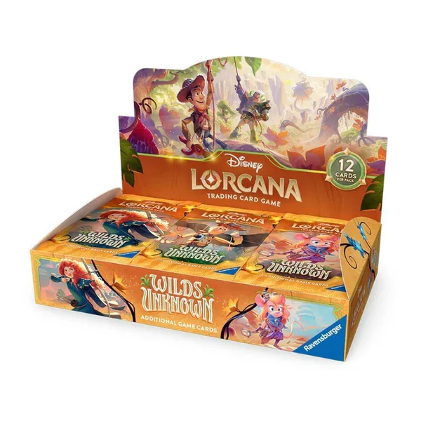Disney Lorcana TCG: Wilds Unknown - Booster Display