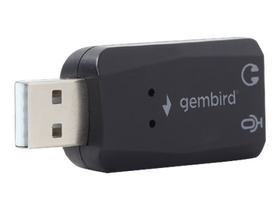 Gembird SC-USB2.0-01 - Ljudkort - 48 kHz - stereo - USB 2.0 - CMedia CM108B