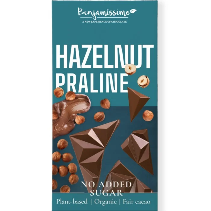 Benjamissimo Choklad Sockerfri, Pralin, 60 g
