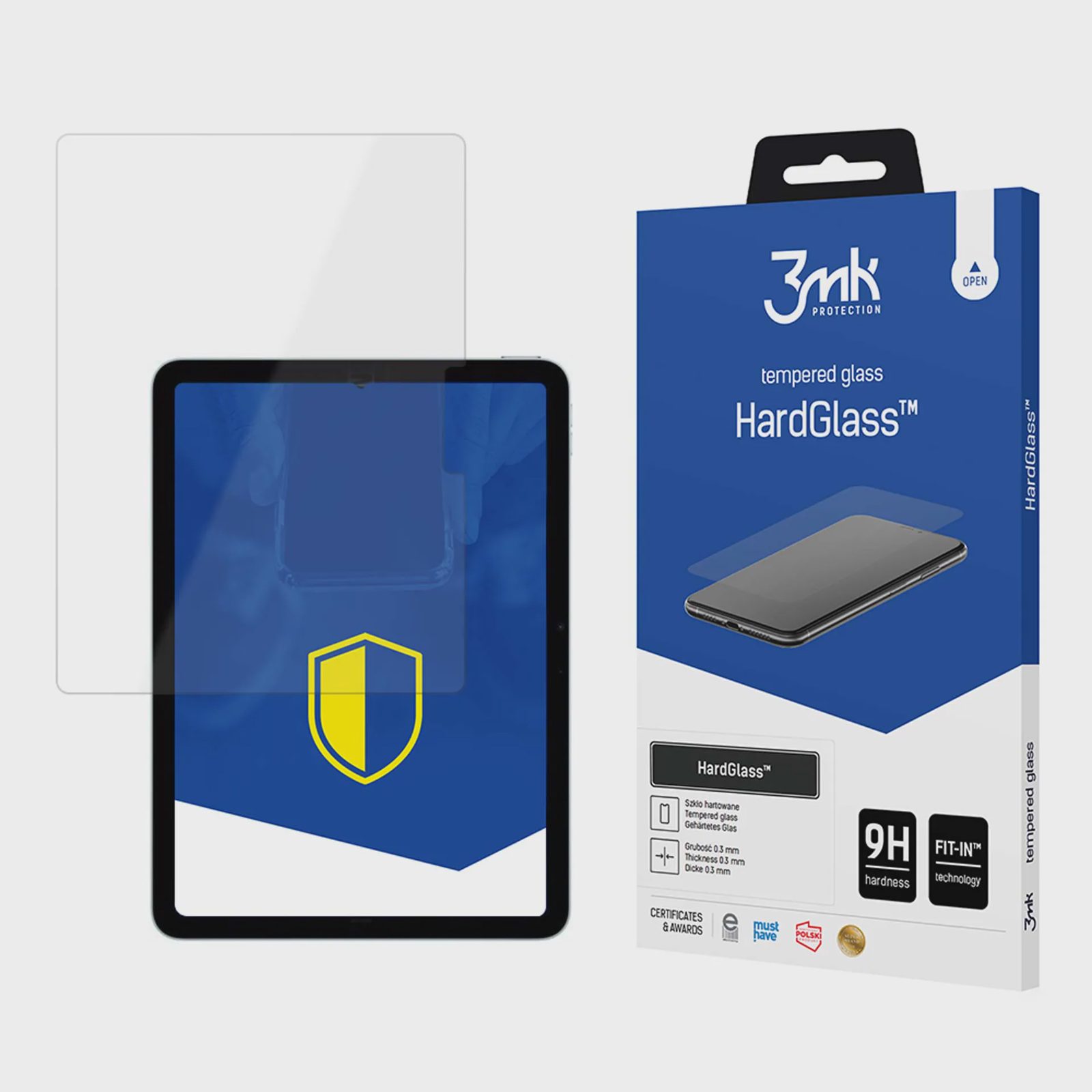 3mk HardGlass™ härdat glas till Apple iPad Pro 13" 2024 (7:e generationen)