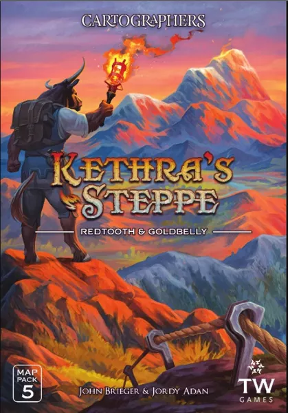 Cartographers Heroes Map 5 Kethras Steppe