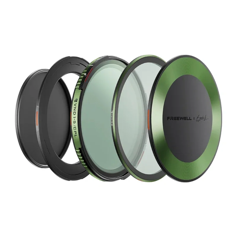 Freewell Variable Density ND/CPL Filter Kit Brandon Li 72mm
