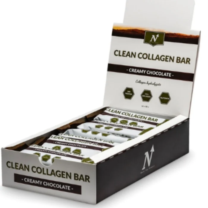 Nyttoteket Clean Collagen Bar Creamy Chocolate 12 st
