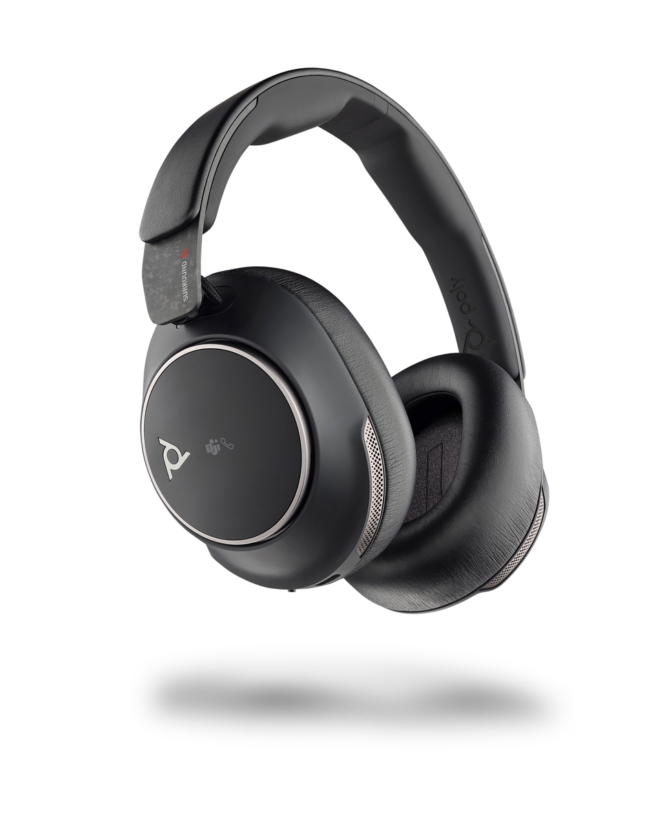 HP Poly Voyager Surround 80 UC USB-C headset (inkl. USB-C/A-adapter)