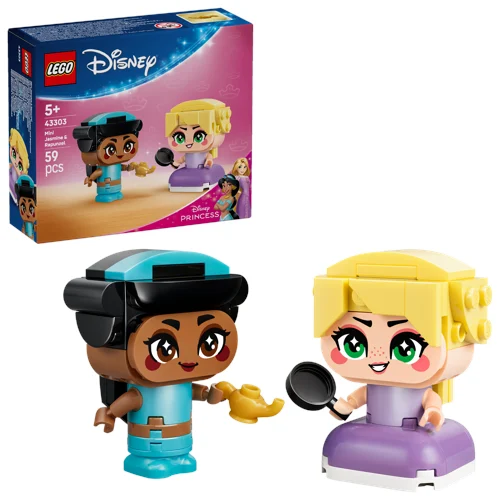LEGO Disney Princess Jasmine och Rapunzel i miniformat 43303