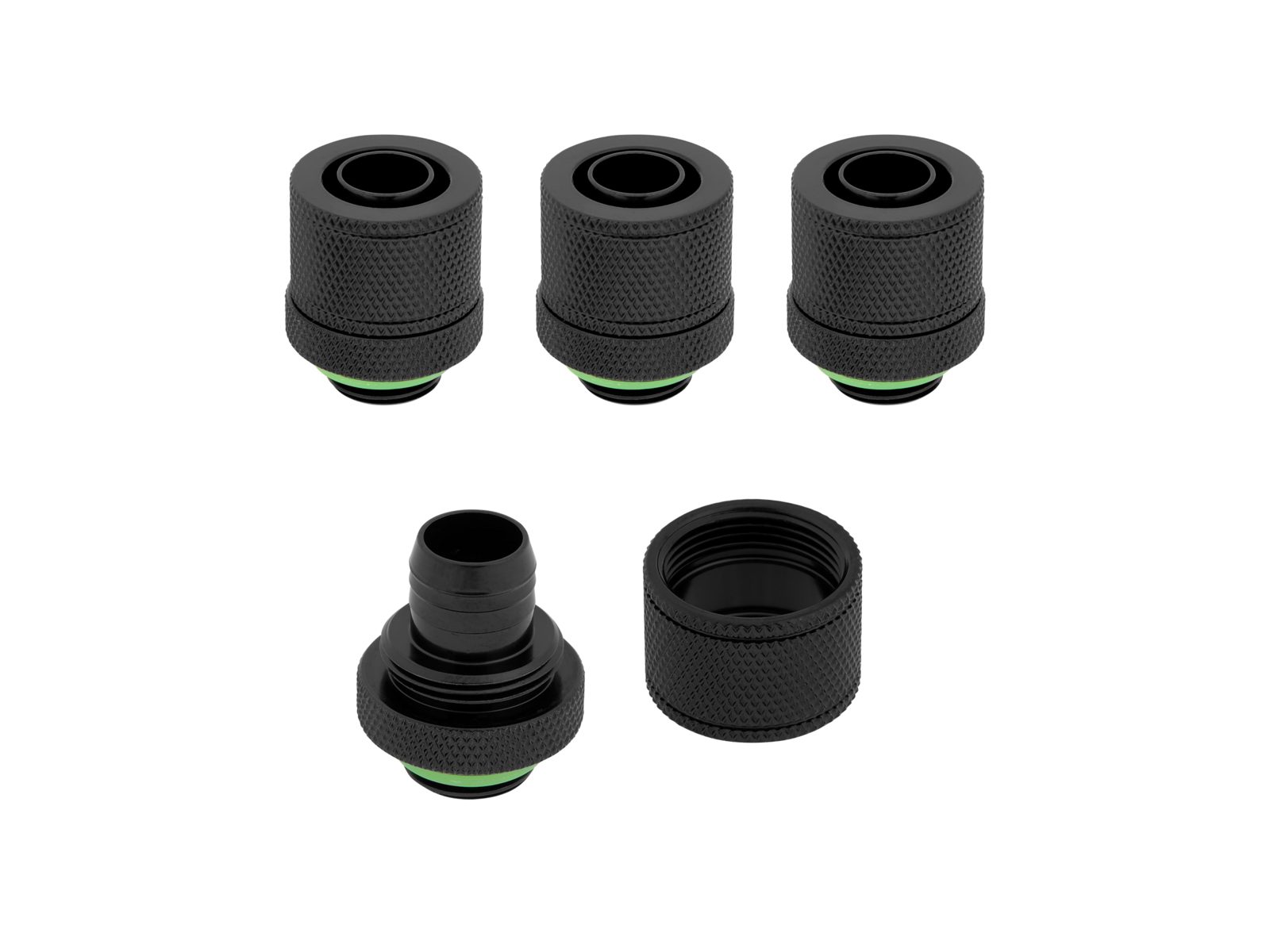 Corsair Hydro X Series XF Compression 10/13mm 4-pack - Svart, bild 3