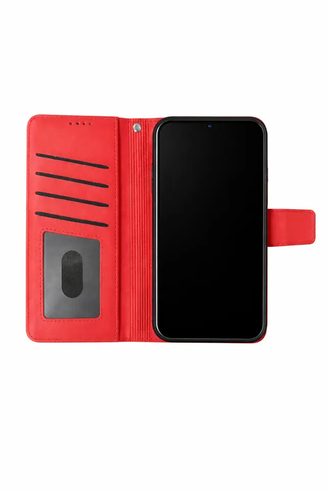 Snapcase MagWallet Samsung A56 (Röd)
