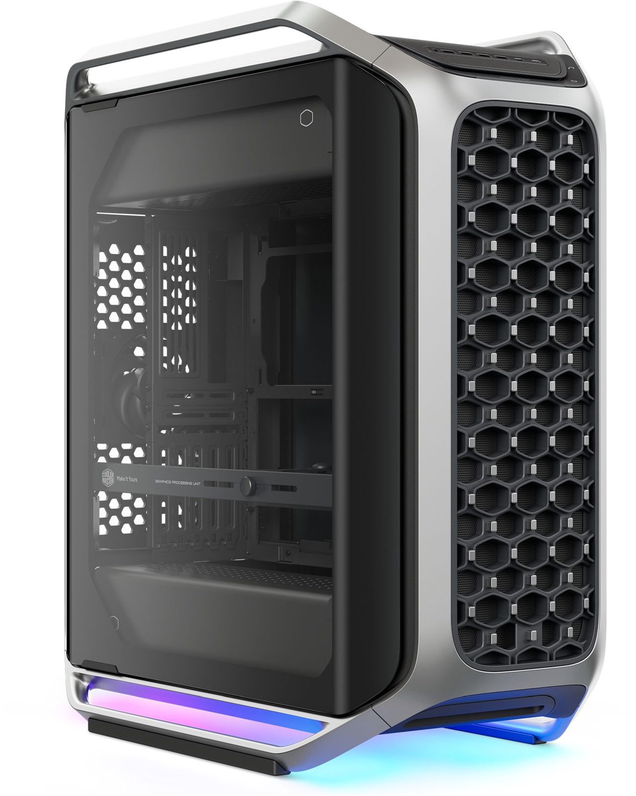 Cooler Master Cosmos Alpha, ATX, TG, RGB - Silver, bild 4