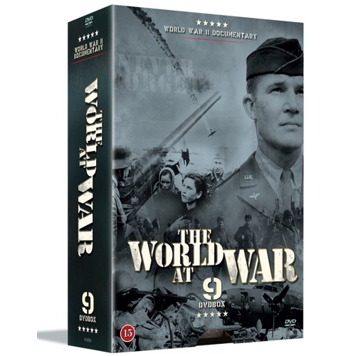 Verden i Krig (Dokumentar om 2. Verdenskrig) (9-disc) WORLD AT WAR (9 DVD BOX SET)