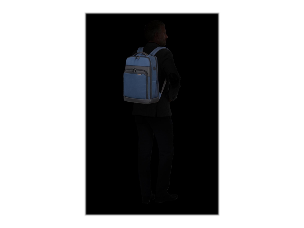 Samsonite MySight ryggsäck för bärbar dator 17.3' (blå/vart)