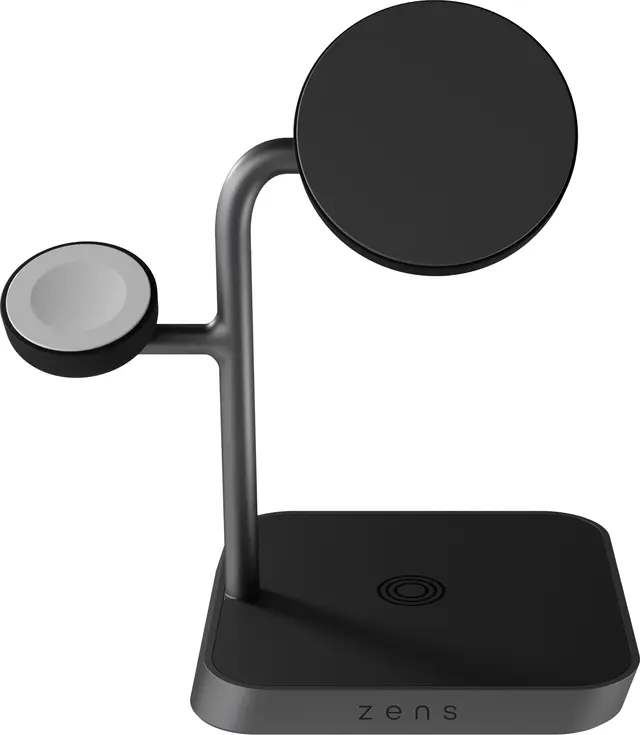 Zens Office Charger Pro 3 Magsafe/Qi2 trådlös laddare, svart
