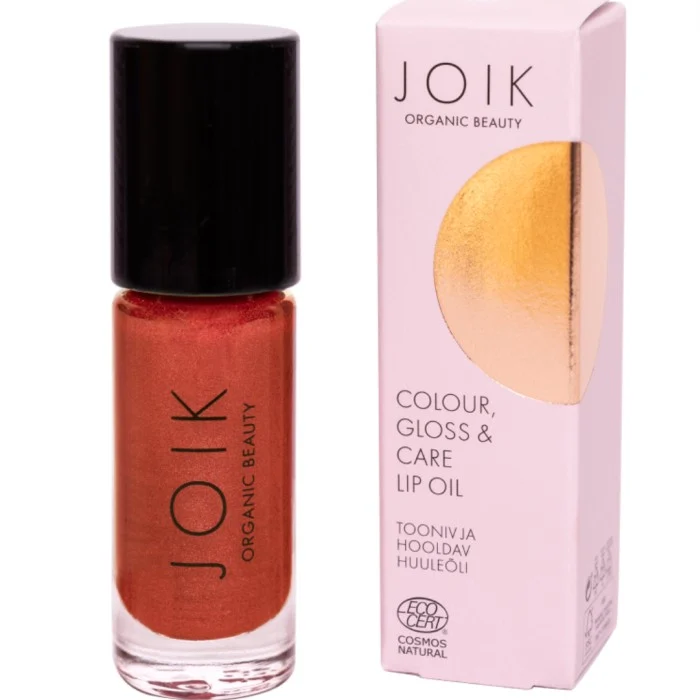 JOIK Organic Colour Gloss & Care Lip Oil 03 Rusty Shimmer 4,5ml