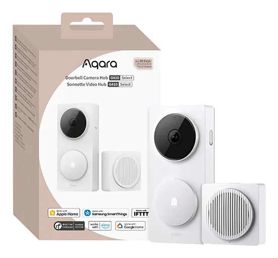 Aqara Doorbell Camera Hub G410 WiFi Vit, bild 4