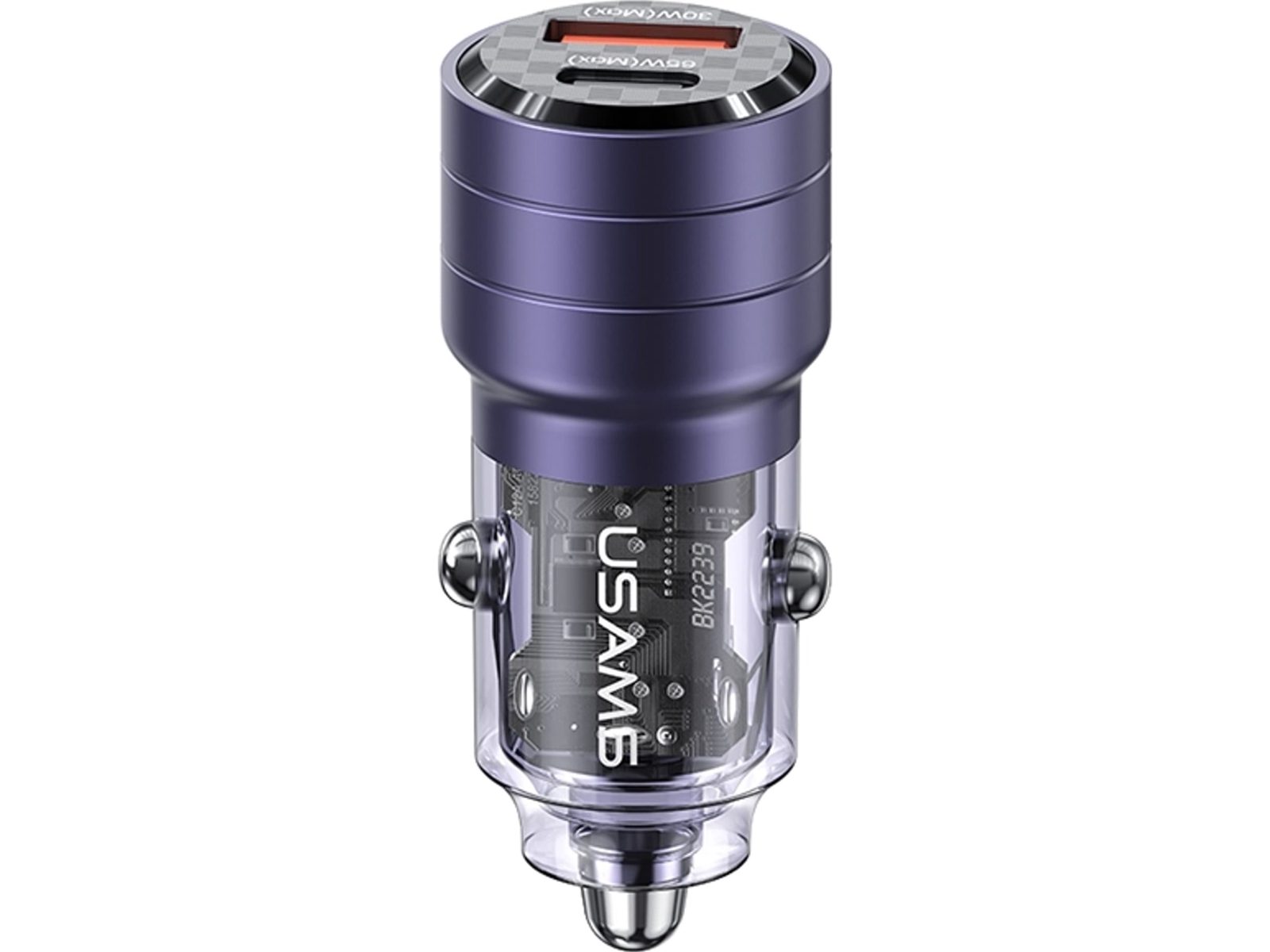 USAMS C36 USB A+C 95W snabbladdare för bil