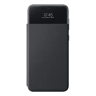 Samsung Galaxy A33 5G S View plånboksfodral, svart, bild 4
