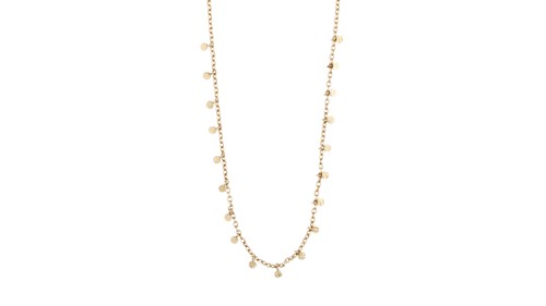 PILGRIM - PANNA Coin Necklace - Gold Plated - 40 cm + 9 cm Extension, bild 3