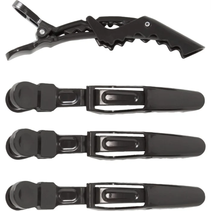 Soft Spell Hair Clip Crocodile 4pcs, bild 3