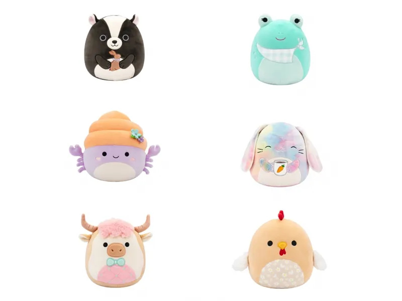 Squishmallows plysch påskutgåva 19 cm (SQJW75E25D)