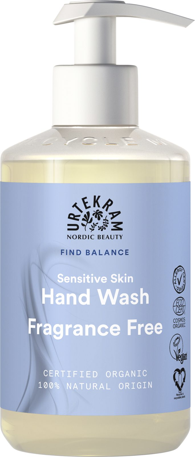 Urtekram Hand Wash Fragrance Free 300 ml
