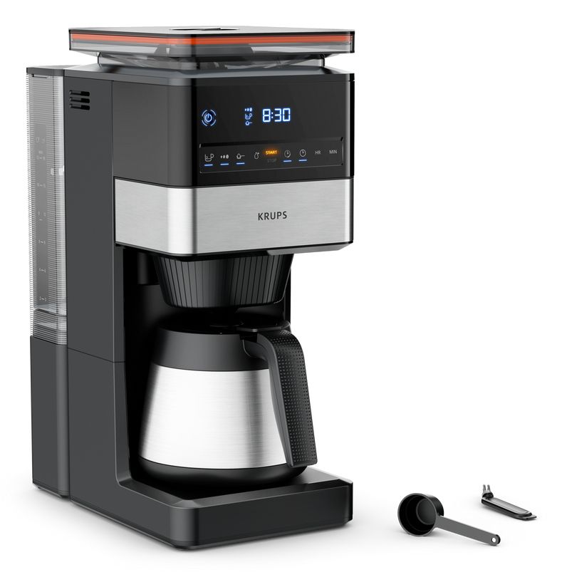 Krups KT8428 kaffebryggare 1000 W Grind Aroma XL Thermo, svart