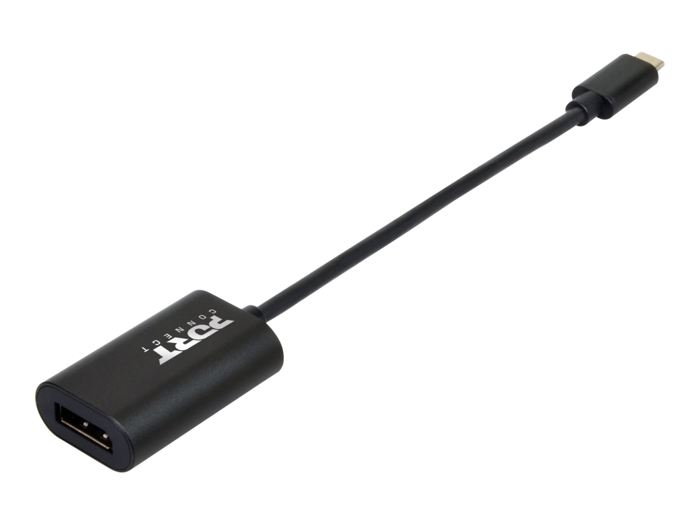 PORT Connect - USB-/DisplayPort-adapter - USB-C (hane) till DisplayPort (hona) - 15 cm