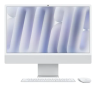 Apple iMac 24", Apple M4 10-Core CPU 10-Core GPU, 32 GB, 2 TB SSD, svenskt tangentbord med numerisk del - Silver
