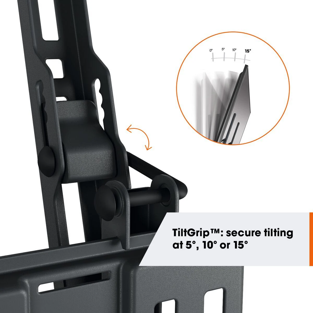 Vogels TVM 1215 Tilt väggfäste för liten TV, bild 2