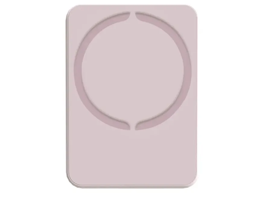 PURO PUFCBB40P2MAGROSE trådlös powerbank 4200 mAh 5 W för iPhone, rosa