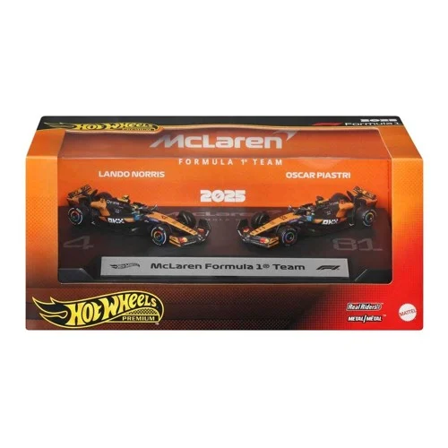 Hot Wheels F1 Racing Premium 2-Pack McLaren 1:64