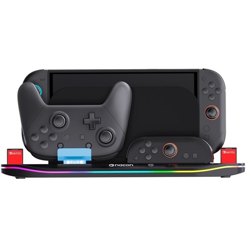 Nacon - Charging Station XL til Nintendo Switch II – Oplad 4 Joy-Con
