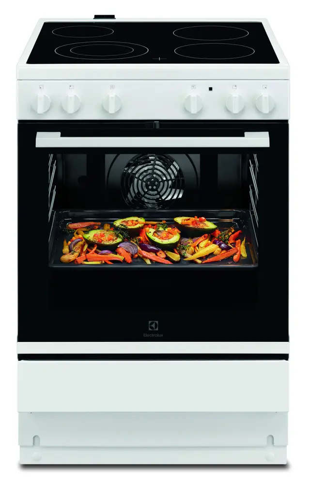 Electrolux 500-serien LKR64004SW keramisk spis, 400V