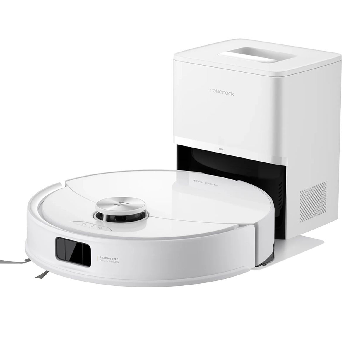 Roborock Q10 VF+ robotdammsugare, vit, bild 2