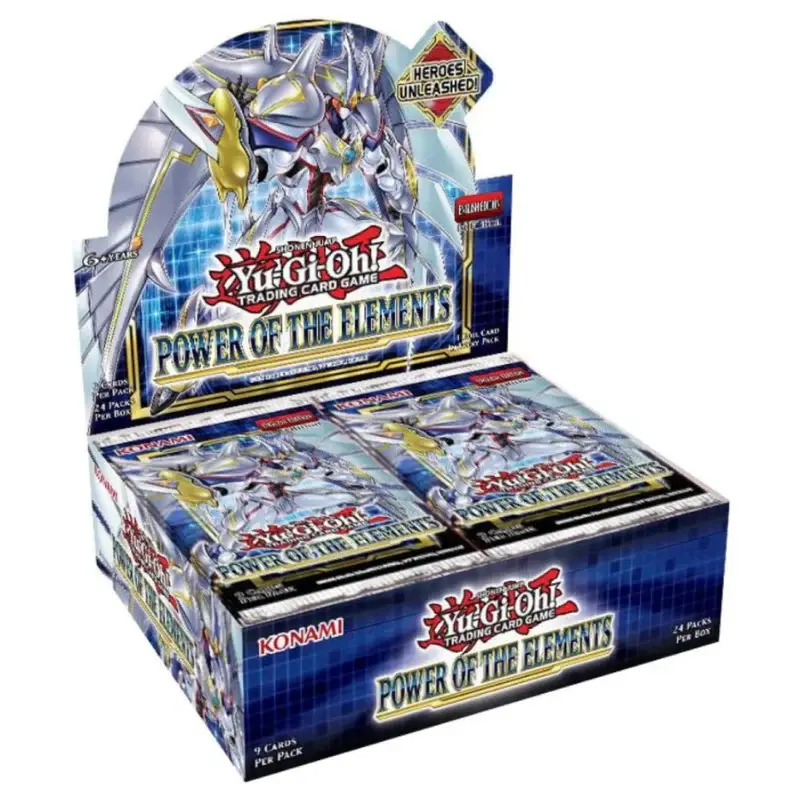 Yu-Gi-Oh! Power Of The Elements Booster Display