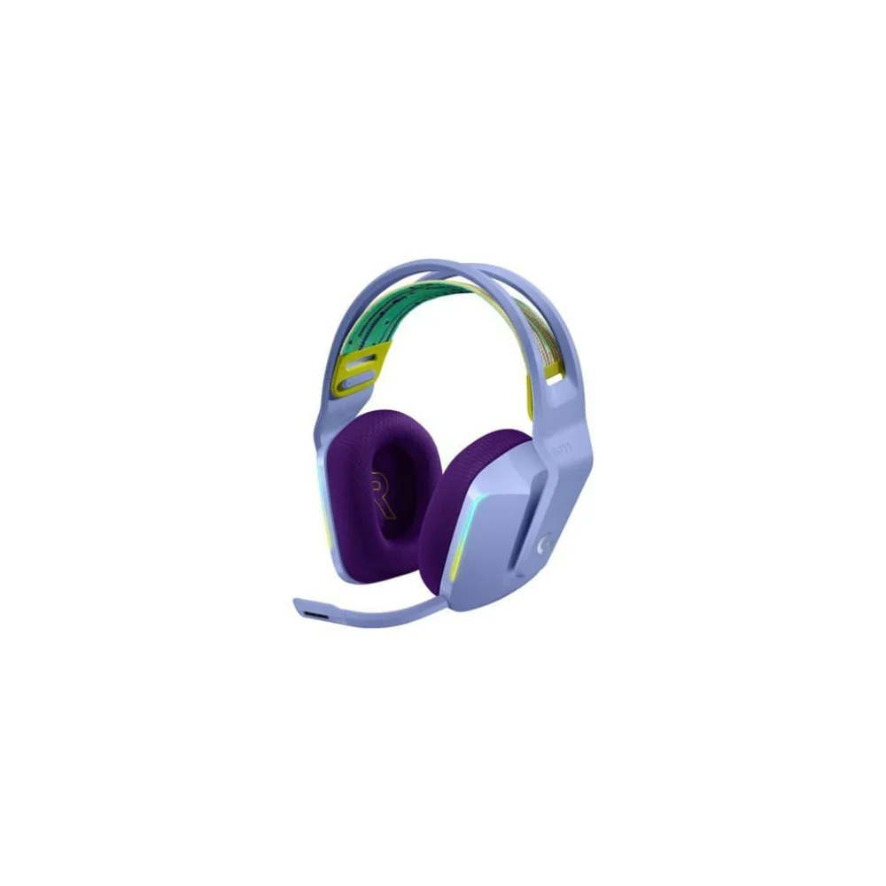 Logitech G733 LIGHTSPEED – trådlöst gamingheadset, lila