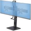Bordsstativ StarTech.com Crossbar Dual Monitor Desk Stand för 2 skärmar 17-27" - Svart